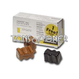 Tektronix 016-1584-00 Genuine Yellow & Black Solid Ink Sticks

