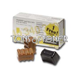 Tektronix 016-1758-00 Genuine Yellow & Black Solid Ink Sticks
