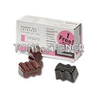 Tektronix 016-1829-00 Genuine Magenta & Black Solid Ink Sticks
