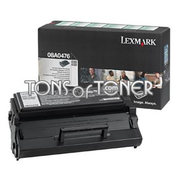 Lexmark 08A0476 Genuine Black Toner
