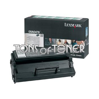 Lexmark 08A0478 Genuine Black Toner
