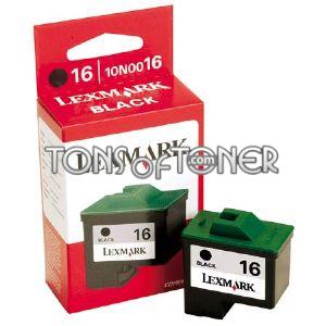 Lexmark 10N0016 Genuine Black Ink Cartridge
