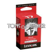 Lexmark 10N0217 Genuine Black Ink Cartridge
