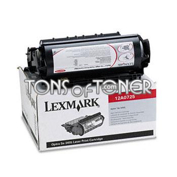 Lexmark 12A0725 Genuine Black Toner
