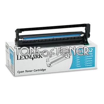 Lexmark 12A1452 Genuine Cyan Toner
