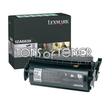 Lexmark 12A6839 Genuine HY Label Printing Toner
