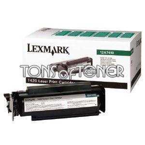 Lexmark 12A7410 Genuine Black Toner
