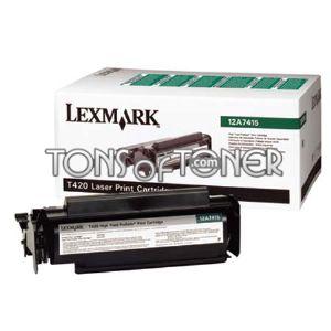 Lexmark 12A7415 Genuine Black Toner

