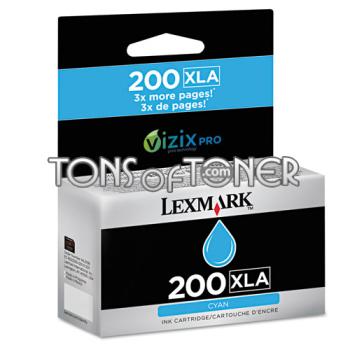 Lexmark 14L0198 Genuine Cyan Ink Cartridge
