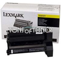 Lexmark 15G032Y Genuine HY Yellow Toner
