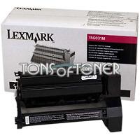 Lexmark 15G031M Genuine Standard Magenta Toner
