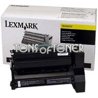 Lexmark 15G031Y Genuine Standard Yellow Toner
