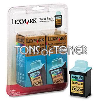 Lexmark 16G0096 Genuine Double Pack Color Ink Cartridge
