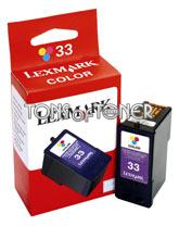 Lexmark 18C0534 Genuine Double Pack Color Ink Cartridge
