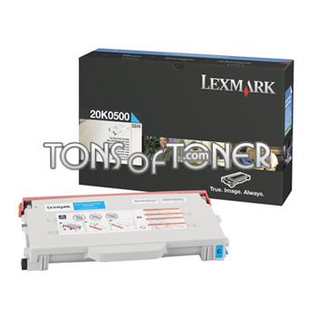 Lexmark 20K0500 Genuine Cyan Toner
