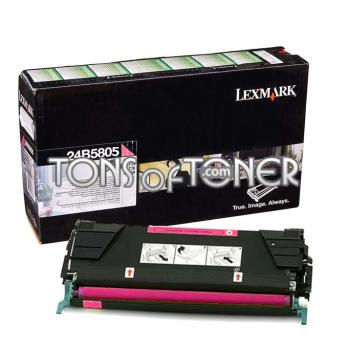 Lexmark 24B5805 Genuine HY Magenta Toner
