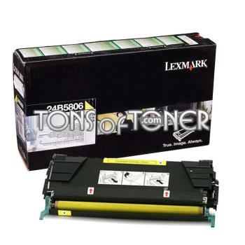 Lexmark 24B5806 Genuine HY Yellow Toner
