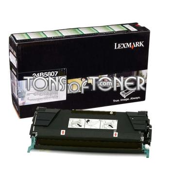 Lexmark 24B5807 Genuine HY Black Toner

