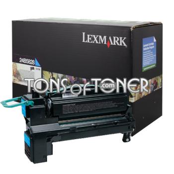 Lexmark 24B5828 Genuine Extra HY Cyan Toner
