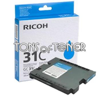 Ricoh 405689 Genuine Cyan Ink Cartridge
