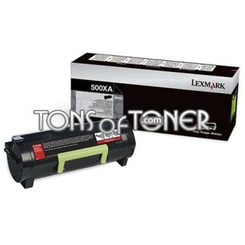 Lexmark 50F0XA0 Genuine HY Black Toner

