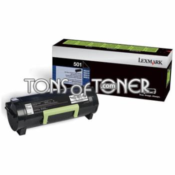 Lexmark 50F1000 Genuine Low Yield Black Toner
