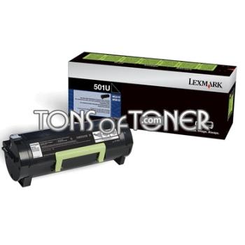 Lexmark 50F1U00 Genuine Ultra HY Black Toner
