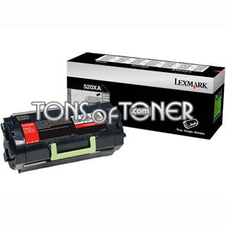 Lexmark 52D0XA0 Genuine Extra HY Black Toner
