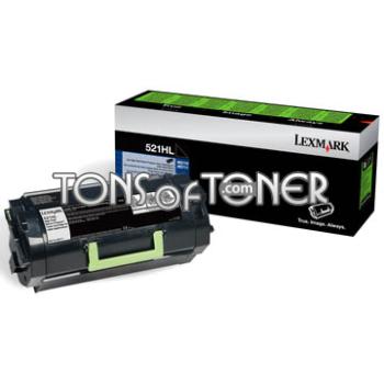 Lexmark 52D1H0L Genuine HY Label Printing Toner
