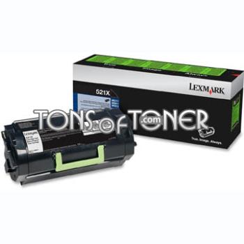 Lexmark 52D1X00 Genuine Extra HY Black Toner
