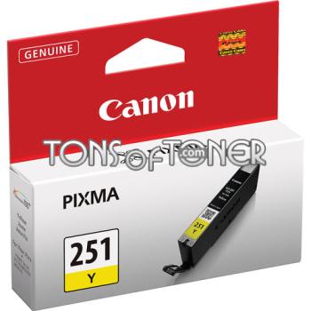 Canon 6516B001 Genuine Yellow Ink Cartridge
