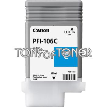 Canon 6622B001AA Genuine Cyan Ink Cartridge
