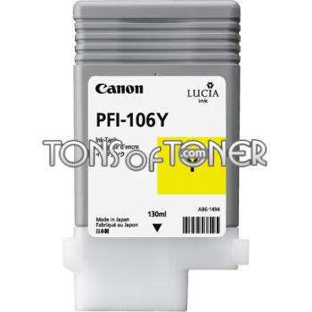 Canon 6624B001AA Genuine Yellow Ink Cartridge
