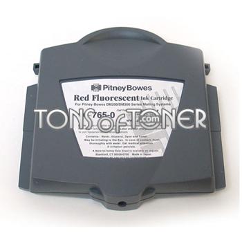 Pitney Bowes 765-0 Compatible Red Fluorescent Ink Cartridge
