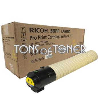 Ricoh 828186 Genuine Yellow Toner
