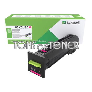 Lexmark 82K0U30 Genuine Ultra HY Magenta Toner
