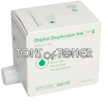 Ricoh 893176 Genuine Green Ink Cartridge
