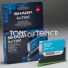 Sharp AJT20C Genuine Cyan Ink Cartridge
