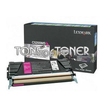 Lexmark C5200MS Genuine Low Yield Magenta Toner
