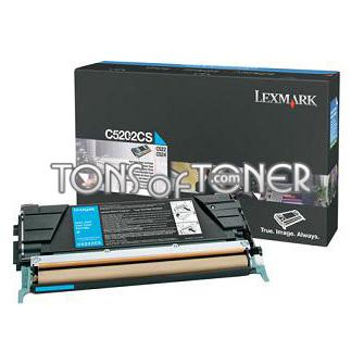 Lexmark C5202CS Genuine Low Yield Cyan Toner
