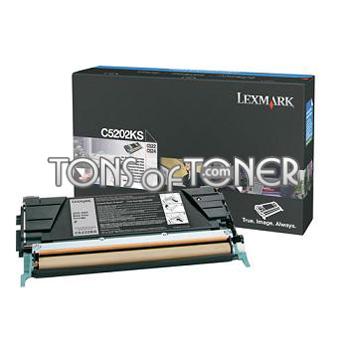 Lexmark C5202KS Genuine Low Yield Black Toner
