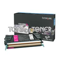 Lexmark C5242MH Genuine HY Magenta Toner

