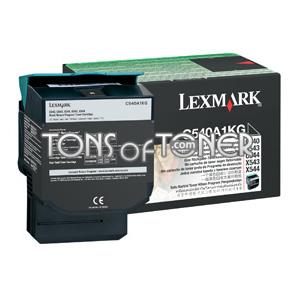 Lexmark C540A1KG Genuine Black Toner
