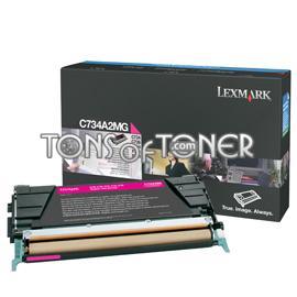 Lexmark C734A2MG Genuine Magenta Toner
