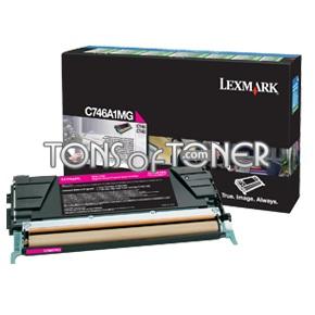 Lexmark C746A1MG Genuine Standard Magenta Toner
