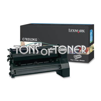 Lexmark C782U2KG Genuine Extra HY Black Toner
