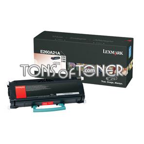 Lexmark E260A21A Genuine Black Toner
