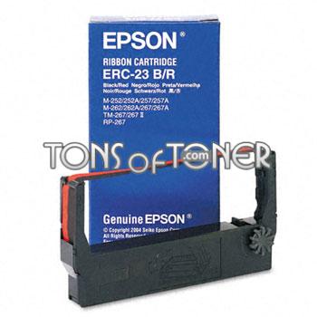 Epson ERC-23BR Genuine Black and Red Ribbon
