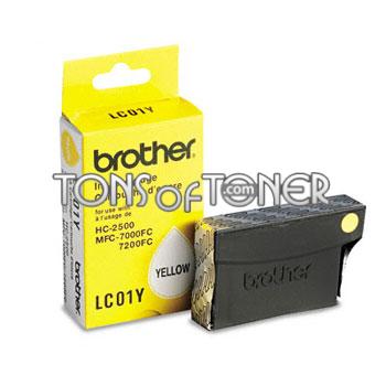 Brother LC01Y Genuine Yellow Ink Cartridge

