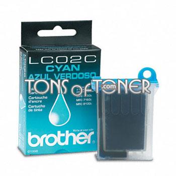 Brother LC02C Genuine Cyan Ink Cartridge

